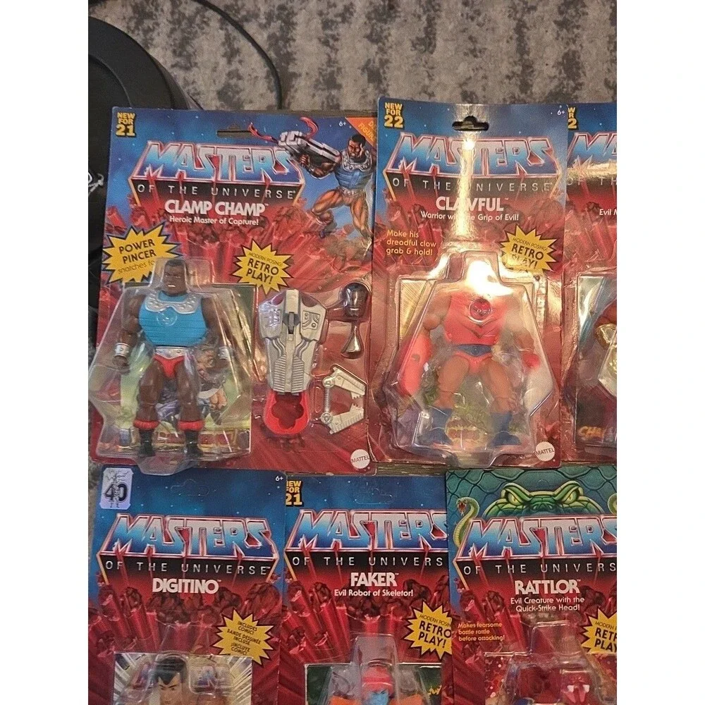 Mattel Motu Origins Lot Of 9 (New)